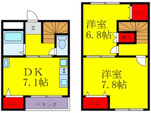 メゾン・ド・やまいちの物件間取画像